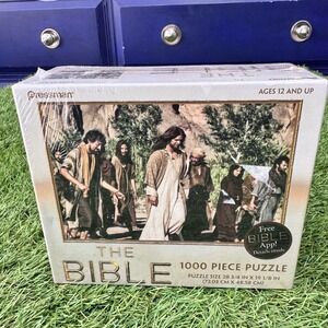 Pressman The Bible Jigsaw Puzzle Unisex OS Multicolor 1000 Piece Jesus Sealed